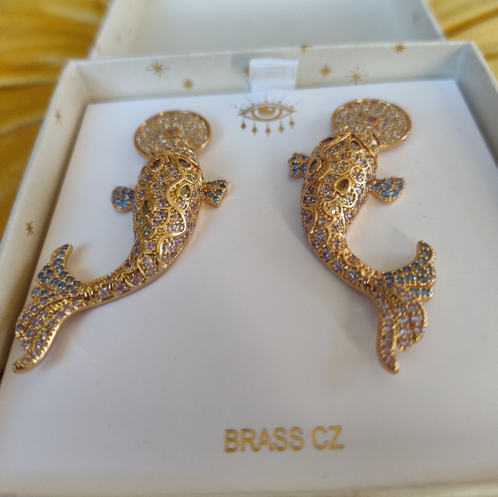 Eye Candy Luxe Earrings Rhinestone - Picture 4 of 12